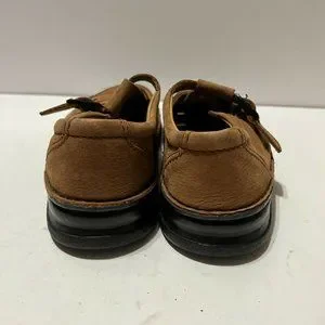Birkenstock Footprints Merced Fisherman Sandal men\'s size 10 tan Birkenstock Footprints Merced Fisherman Brown Leather  main image 2